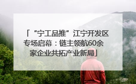 “宁工品推”江宁开发区专场启幕：链主领航60余家企业共拓产业新局