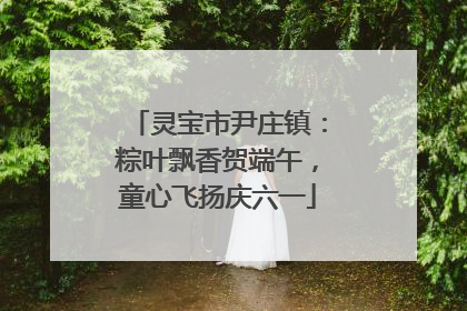 灵宝市尹庄镇：粽叶飘香贺端午，童心飞扬庆六一