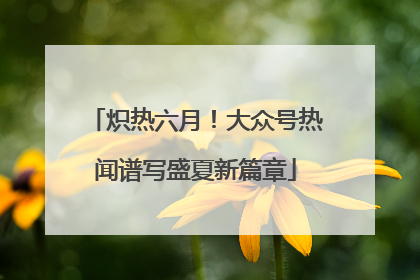 炽热六月！大众号热闻谱写盛夏新篇章