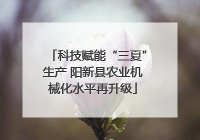 科技赋能“三夏”生产 阳新县农业机械化水平再升级