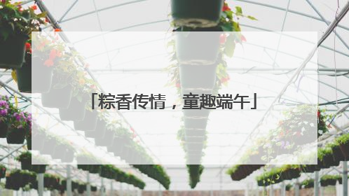 粽香传情，童趣端午
