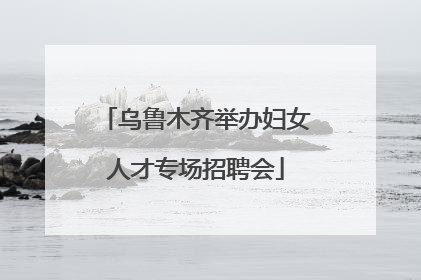 乌鲁木齐举办妇女人才专场招聘会