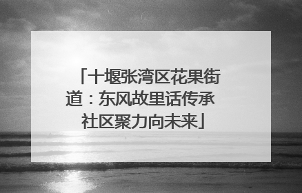 十堰张湾区花果街道：东风故里话传承 社区聚力向未来