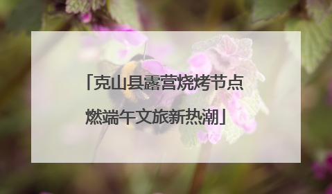 克山县露营烧烤节点燃端午文旅新热潮