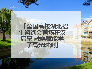 全国高校湖北招生咨询会首场在汉启幕 融媒赋能学子高光时刻