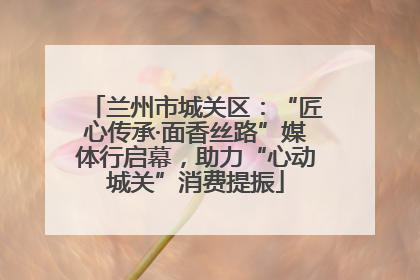 兰州市城关区：“匠心传承·面香丝路”媒体行启幕，助力“心动城关”消费提振