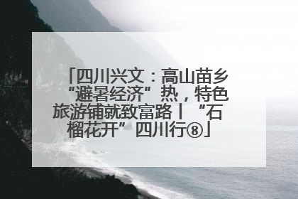 四川兴文：高山苗乡“避暑经济”热，特色旅游铺就致富路丨“石榴花开”四川行⑧