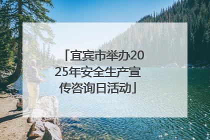 宜宾市举办2025年安全生产宣传咨询日活动