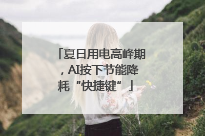 夏日用电高峰期，AI按下节能降耗“快捷键”