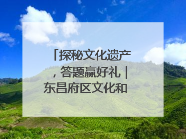 探秘文化遗产，答题赢好礼｜东昌府区文化和自然遗产日主题活动来袭！