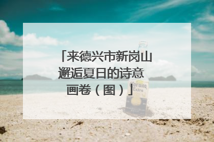 来德兴市新岗山 邂逅夏日的诗意画卷（图）