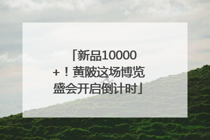 新品10000+！黄陂这场博览盛会开启倒计时