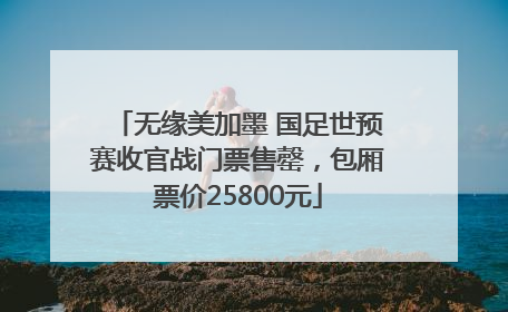 无缘美加墨 国足世预赛收官战门票售罄，包厢票价25800元