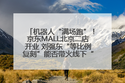 机器人“满场跑”！京东MALL北京二店开业 刘强东“等比例复刻”能否带火线下“618”？