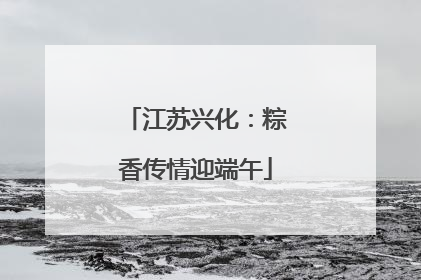 江苏兴化：粽香传情迎端午