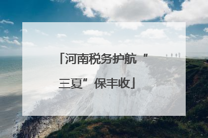 河南税务护航“三夏”保丰收