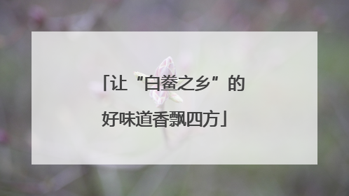 让“白鲞之乡”的好味道香飘四方